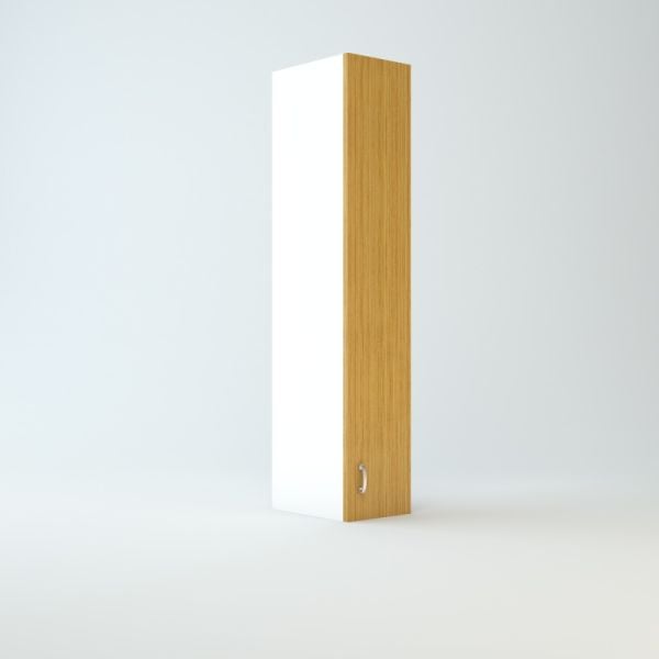 Wall Cabinet 48 inch High 9 inch Wide For One Door