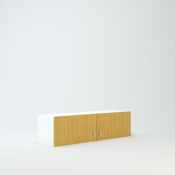Wall Cabinet 12 inch High 45 inch Wide For Two Doors