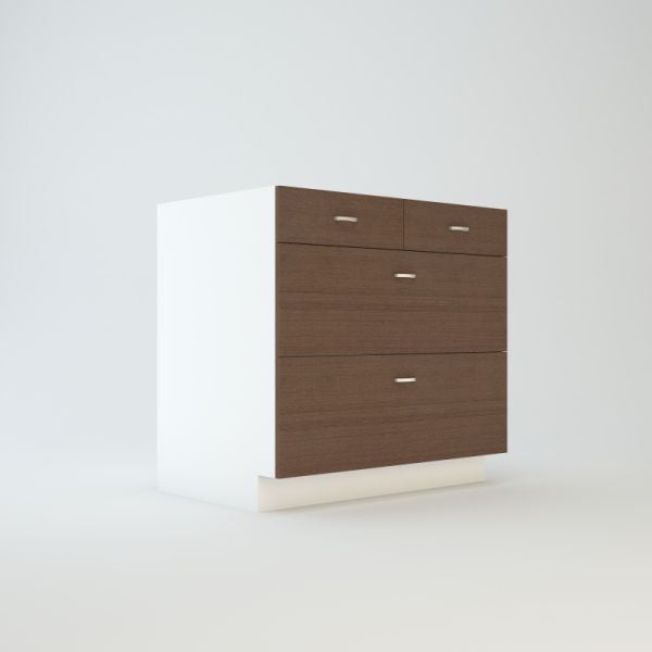 Base Cabinet 45 inch For 2 Drawers Side By Side & 2 Doors