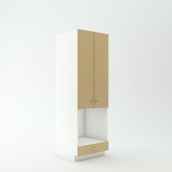 Tall Storage Cabinet 23 3/4 inch Deep 84 inch High 18 inch Wide For Two Doors