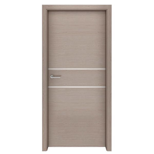 Antique Grey Oak Flow Interior Door