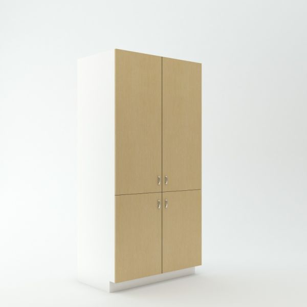 Tall Utility Cabinet 23 3/4 inch Deep 84 inch High 42 inch Wide For Four Doors