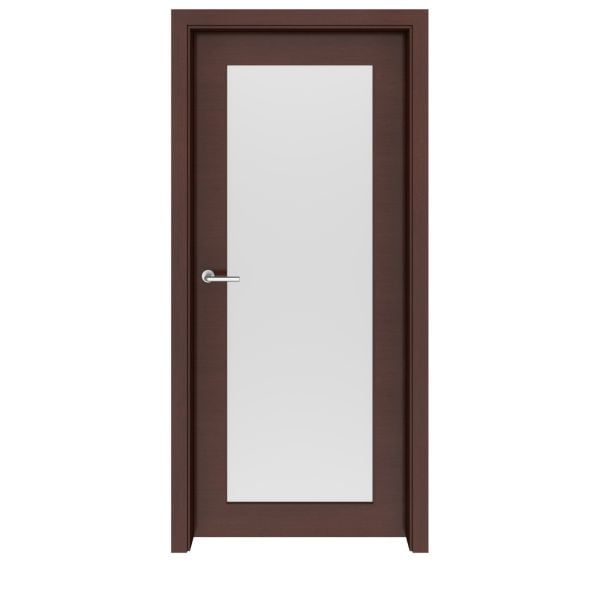 Wenge Ontario Glass Interior Door