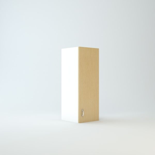Wall Cabinet 33 inch High 12 inch Wide For One Door