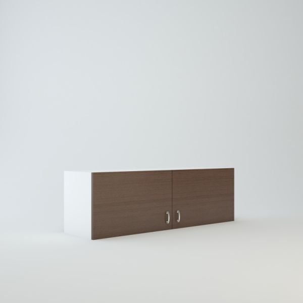 Wall Cabinet 15 inch High 48 inch Wide For Two Doors