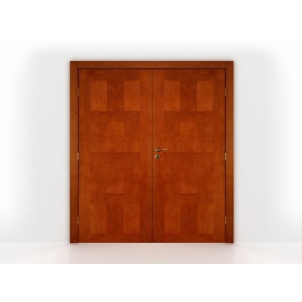 Oak Square Double Interior Door