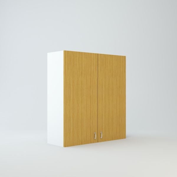 Wall cabinet 18 inch High 45 inch Wide For Two Doors