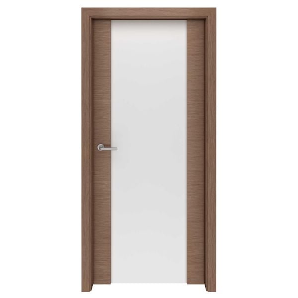 Canaletto Walnut Rift Cut Storm Glass Interior Door