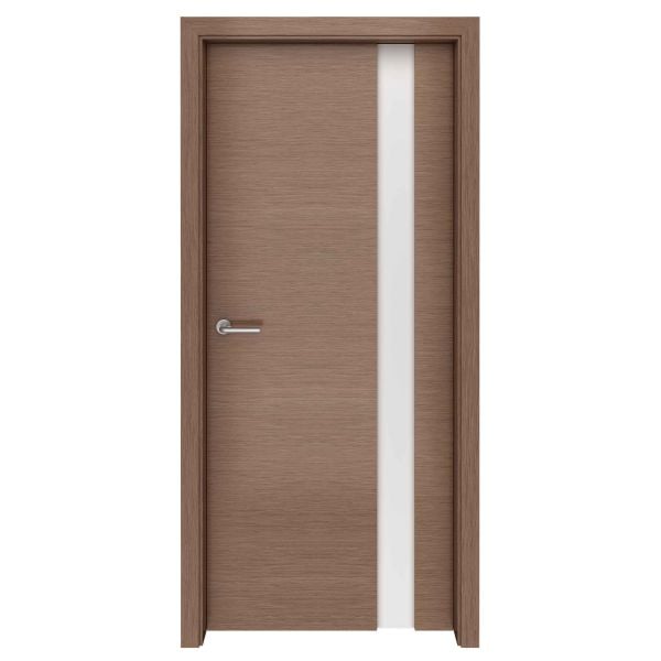 Canaletto Walnut Rift Cut Zephyr Glass Interior Door