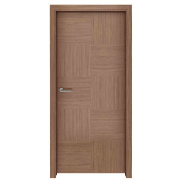 Canaletto Walnut Straight Grain Checkers Interior Door