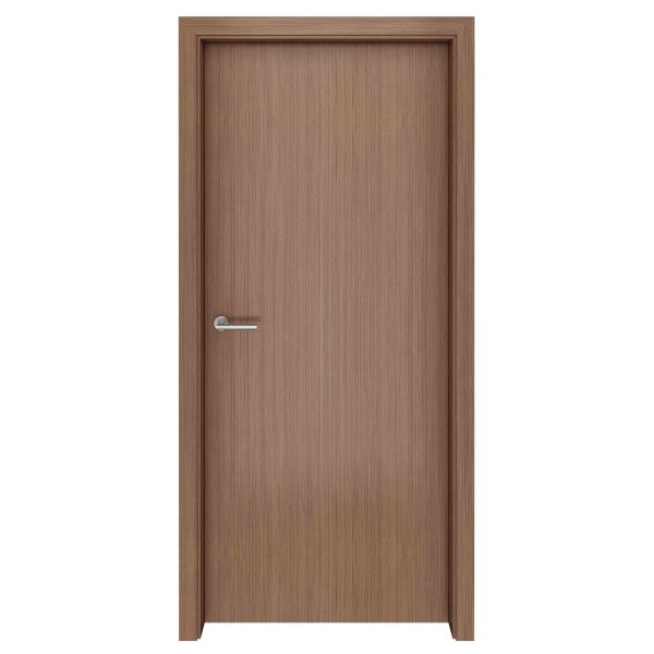 Canaletto Walnut Straight Grain Flush Vertical Interior Door