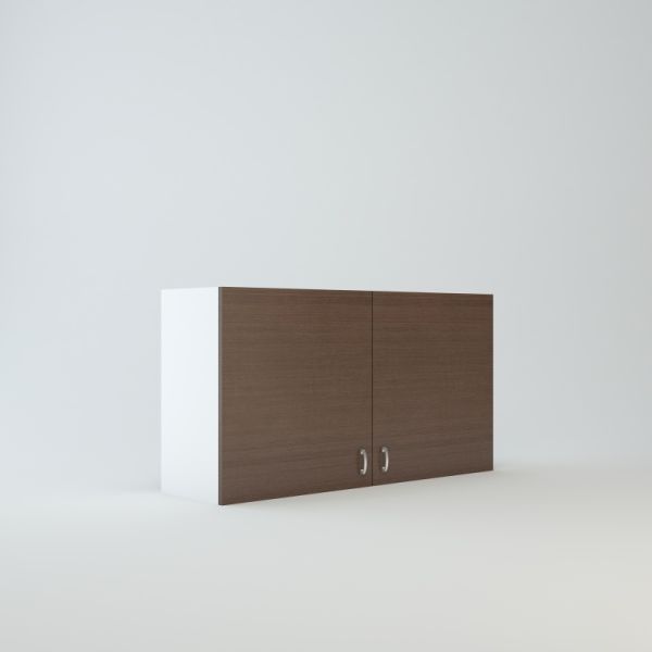 Wall Cabinet 24 inch High 45 inch Wide For Two Doors