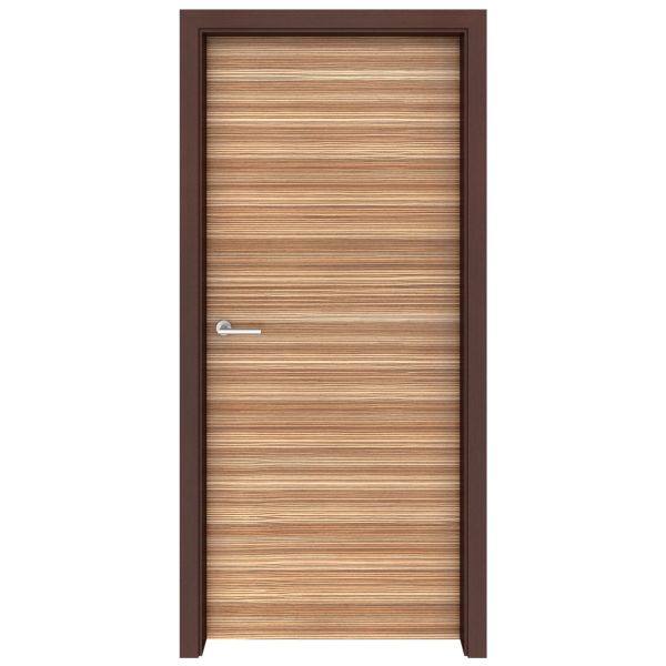 Zebrawood Flush Horizontal Interior Door