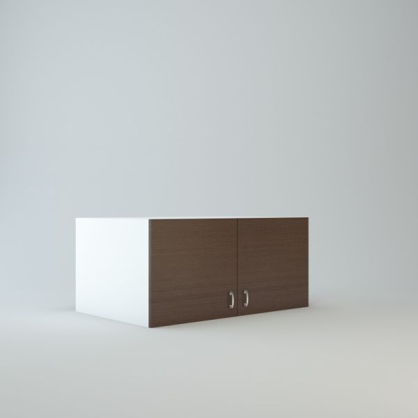 Wall Refrigerator Cabinet 18 inch High 24 inch Deep 39 inch Wide For Two Doors