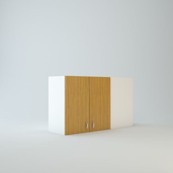 Wall Blind Corner Cabinet 24 inch High 42 inch Wide For Two Doors