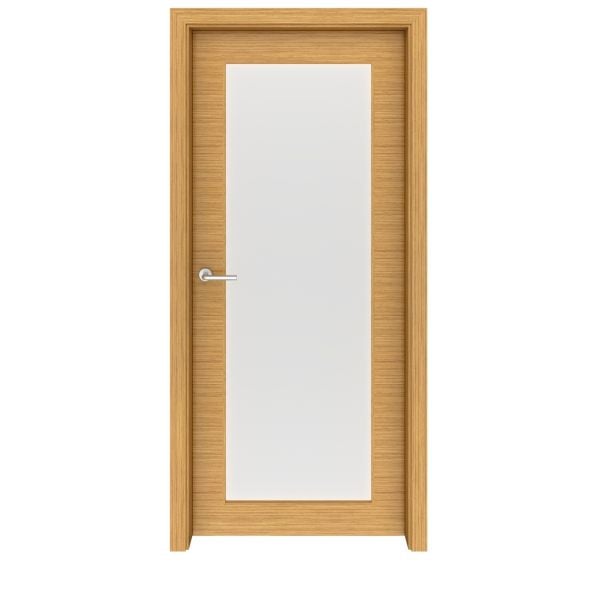 Teak Ontario Glass Interior Door