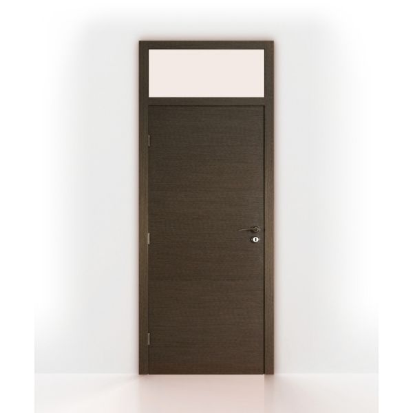 Grey Oak Transom Interior Door