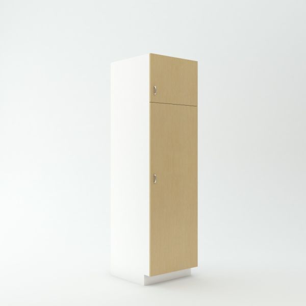 Tall Storage Cabinet 23 3/4 inch Deep 84 inch High 24 inch Wide For Two Doors