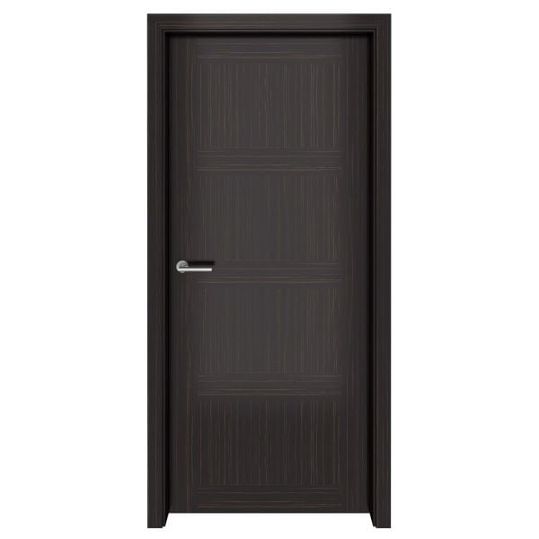 Dark Ebony Macassar Cambridge Interior Door