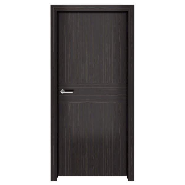 Dark Ebony Macassar Iris Interior Door