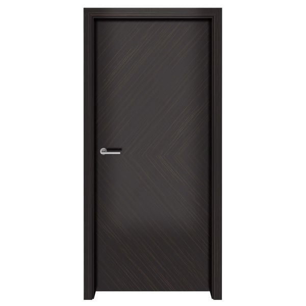 Dark Ebony Macassar Rio Interior Door