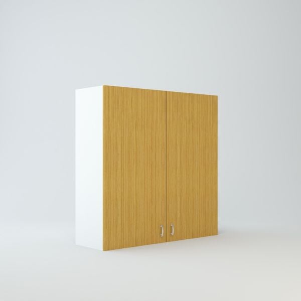 Wall cabinet 21 inch High 48 inch Wide For Two Doors