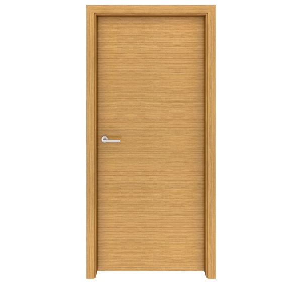 Teak Flush Horizontal Interior Door