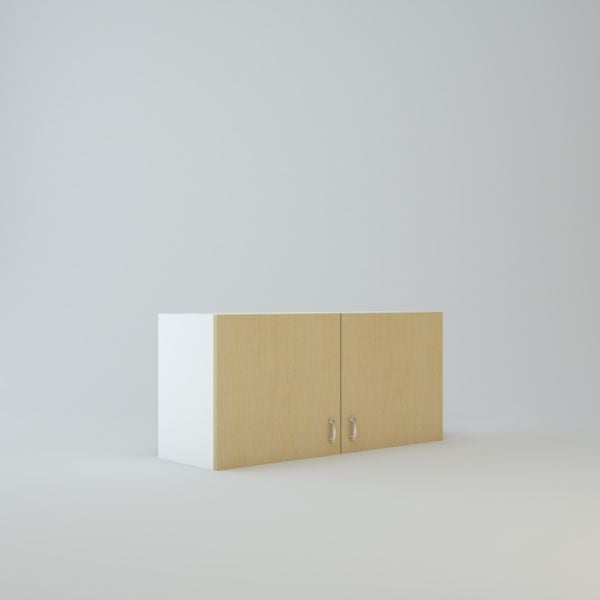 Wall Cabinet 18 inch High 39 inch Wide For Two Doors