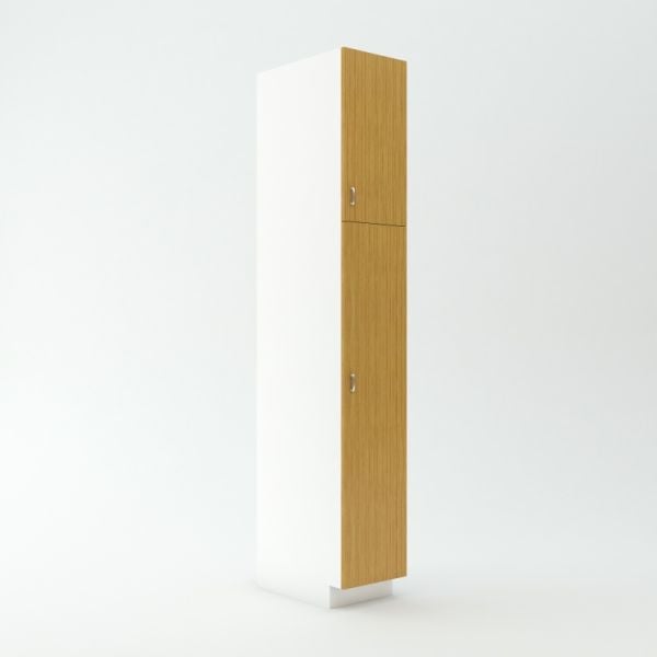 Tall Pantry Cabinet 23 3/4 inch Deep 96 inch High 15 inch Wide For Two Doors