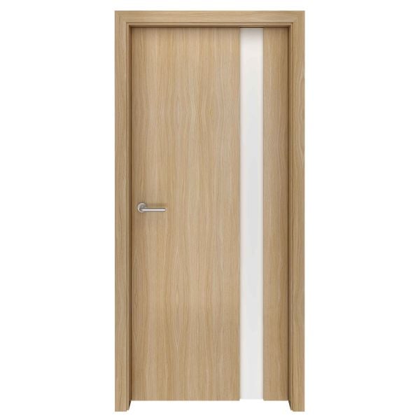 European Oak Zephyr Glass Interior Door