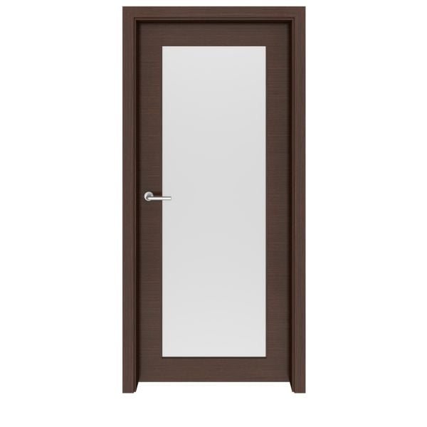Dark Oak Ontario Glass Interior Door