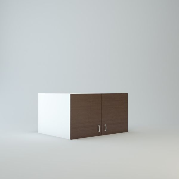 Wall Refrigerator Cabinet 18 inch High 24 inch Deep 33 inch Wide For Two Doors