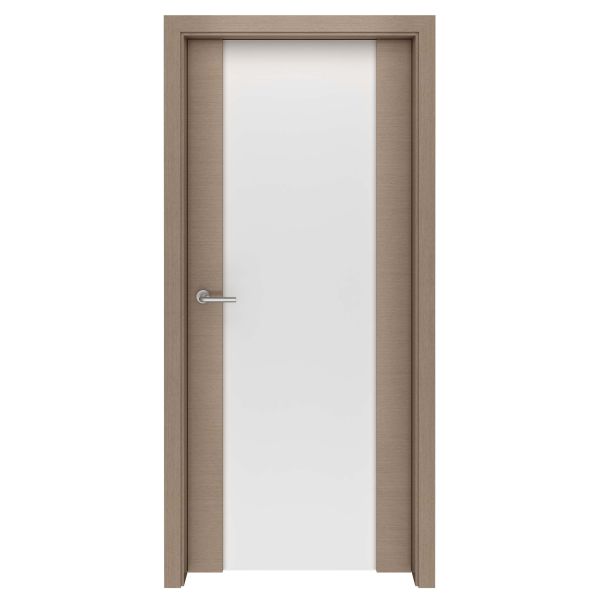 Grey Ayous Storm Glass Interior Door