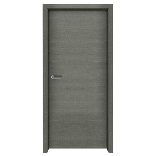 Grey Oak Flush Horizontal Interior Door