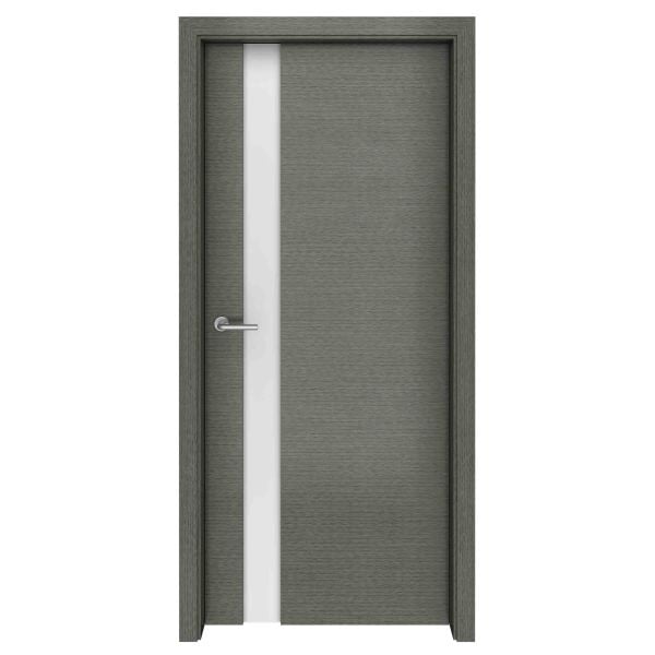 Grey Oak Sirocco Glass Interior Door