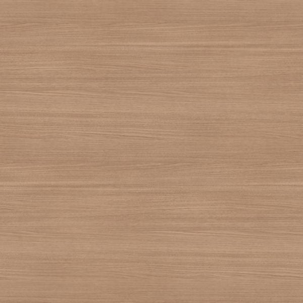 Close up of Brighton Chestnut textured laminate wall panel showing fine lively chestnut