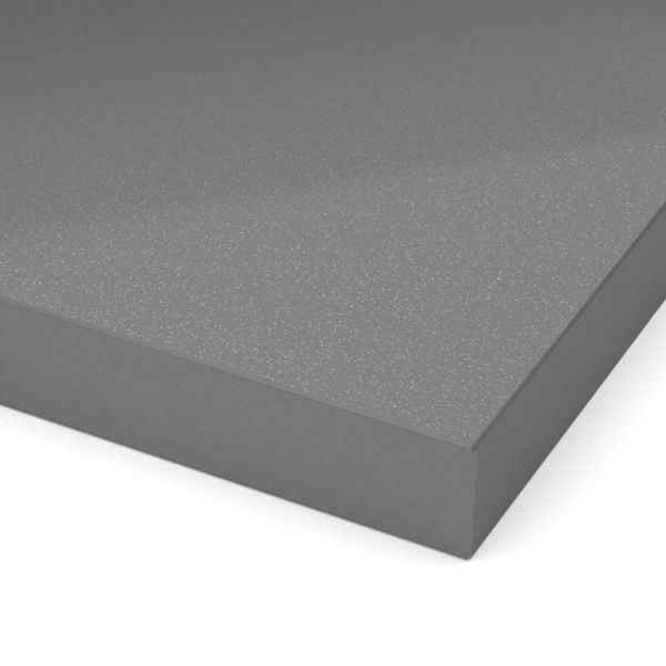 High Gloss Grey Pearl Cabinet Doors