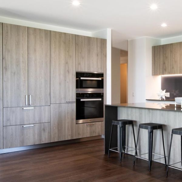 Italian Weathered Oak Textured cabinet doors