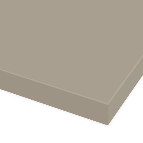 Matte Polyester Grey Cabinet Door