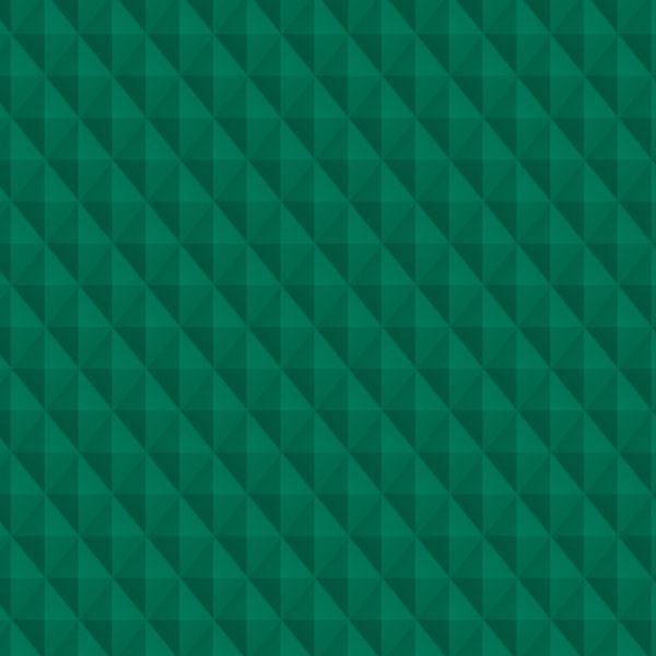 Prisma diamond wall panel texture embossed in RAL 6016 - Turquoise Green