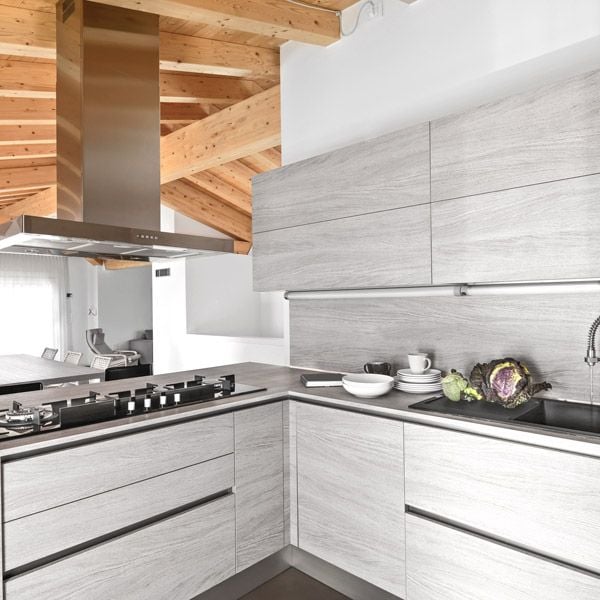Sherwood Total White Textured Cabinet Doors