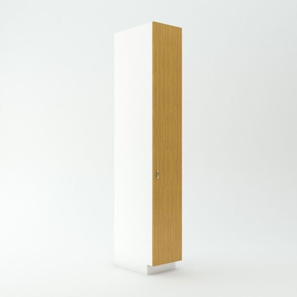 Tall Pantry Cabinet 23 3/4 inch Deep 96 inch High 15 inch Wide For One Full Height Door