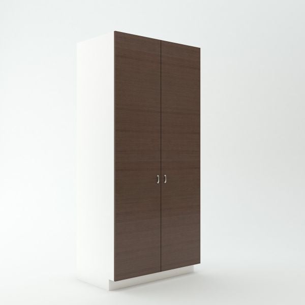 Tall Pantry Cabinet 23 3/4 inch Deep 90 inch High 42 inch Wide For Two Full Height Doors
