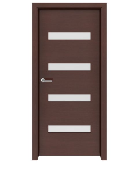 Wenge Aspen Glass Interior Door