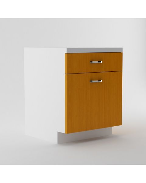 Vanity Base Cabinet 26.5/30.5 inch High 20 3/4 inch Deep 45 inch Wide For Two Drawers, Side By Side & Two Doors