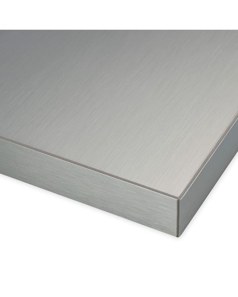 Brushed Aluminum laminate surface