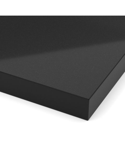 High Gloss Black Pearl Cabinet Doors