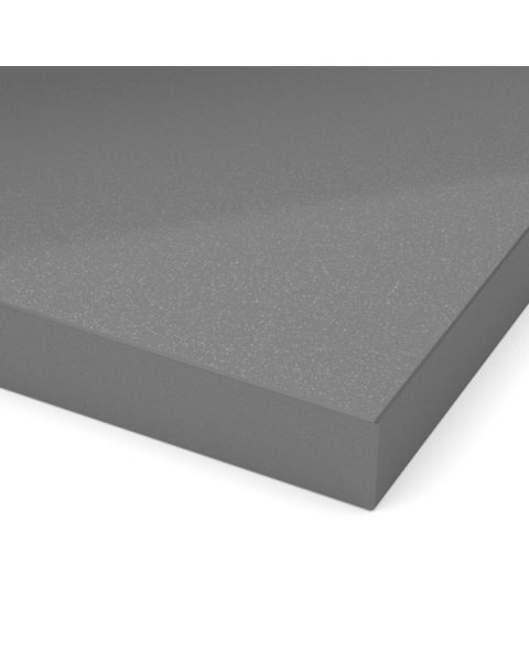 High Gloss Grey Pearl Cabinet Doors