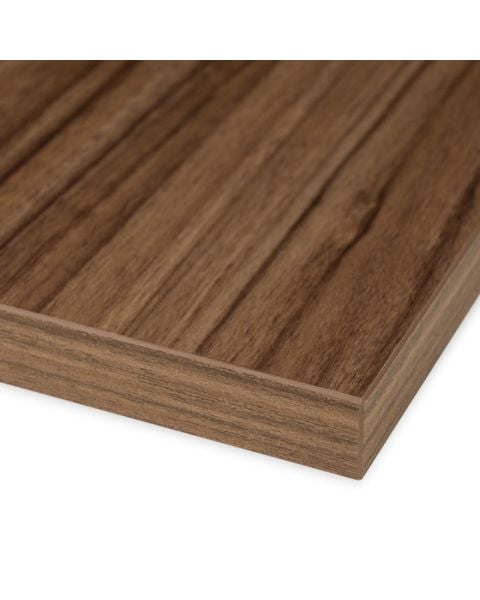 Preview of the Mid Century Walnut cabinet door, highlighting its warm brown tones and smooth finish.