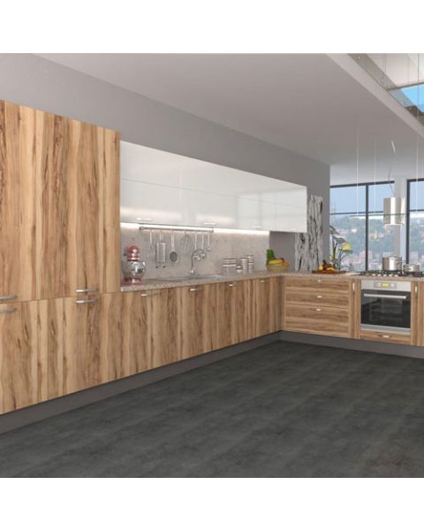 Satin Walnut cabinet doors